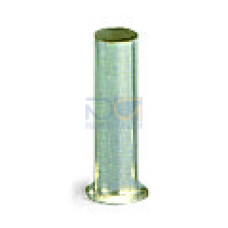 Ferrule, Sleeve for 1 mm&sup2; / AWG 18, uninsulated, silver-colored