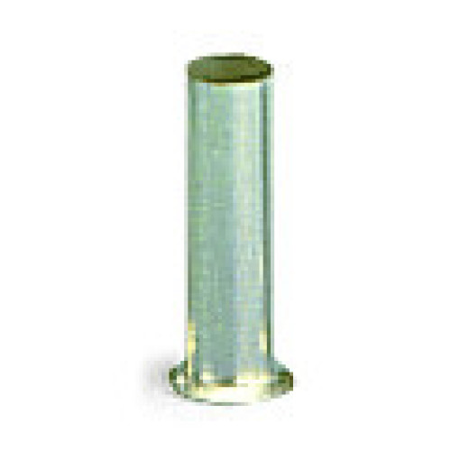Ferrule, Sleeve for 1 mm&sup2; / AWG 18, uninsulated, silver-colored