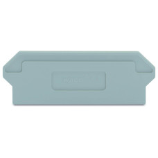 Separator plate, 2 mm thick, oversized, gray