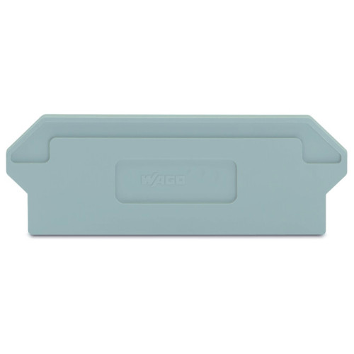 Separator plate, 2 mm thick, oversized, gray