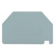 Separator plate, 2 mm thick, oversized, gray
