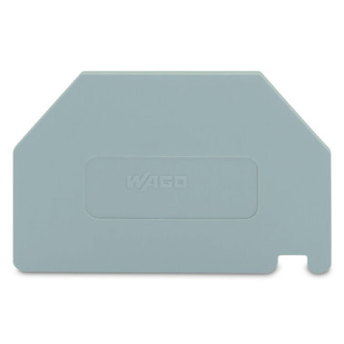 Separator plate, 2 mm thick, oversized, gray