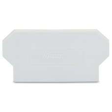 Separator plate, 2 mm thick, oversized, light gray