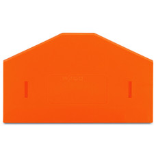 Separator plate, 2 mm thick, oversized, orange