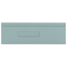 Separator plate, 2 mm thick, oversized, gray