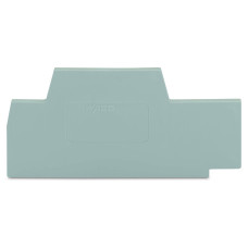 End And Intermediate Plate, 2.5 mm Thick Gray