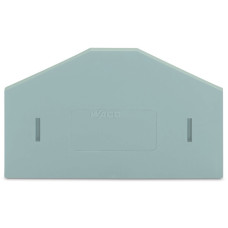 Separator plate, 2 mm thick, oversized, gray