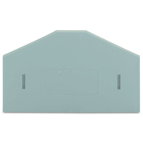 Separator plate, 2 mm thick, oversized, gray