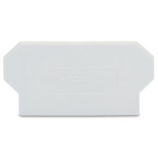 Separator plate, 2 mm thick, oversized, light gray