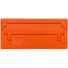 Separator plate, 2 mm thick, oversized, orange