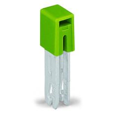 Adjacent Jumper, Insulated Nominal Current 41 A Yellow-Green