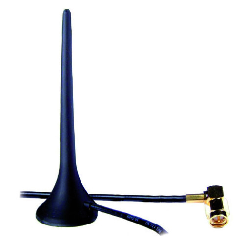 Magnetic foot antenna, WLAN/Bluetooth&reg; 2.4 GHz, External antenna