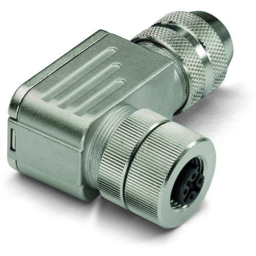 Accessories, M12 socket, right angle, 5-pole