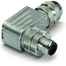 Accessories, M12 plug, right angle, 5-pole