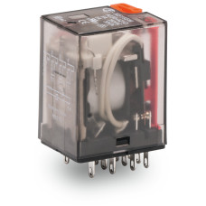 Basic relay, Nominal input voltage: 230 VAC, 4 changeover contacts, Limiting continuous current: 5 A