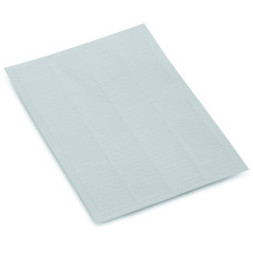 Marker card, as a DIN A4 sheet, plain, white