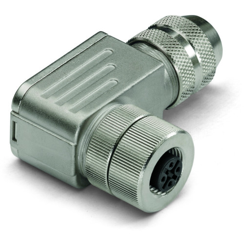 Accessories, M12 socket, right angle, 5-pole