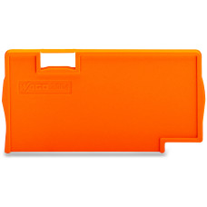 Seperator plate, 2 mm thick, oversized, orange