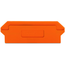 Separator plate, 2 mm thick, oversized, orange