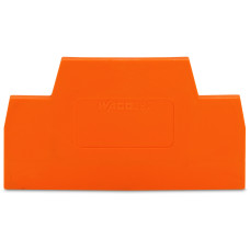End And Intermediate Plate, 2.5 mm Thick Orange