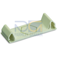 Lockout cap, 4-pole, for cutouts, white