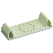 Lockout cap, 4-pole, for cutouts, white