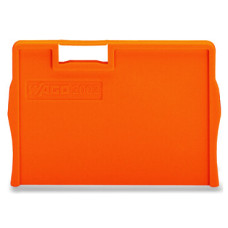 Seperator plate, 2 mm thick, oversized, orange