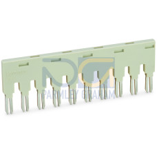 Jumper, for jumper slot, 10-way, light gray