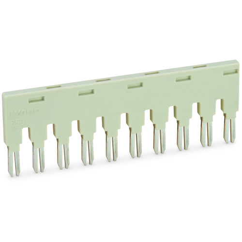 Jumper, for jumper slot, 10-way, light gray