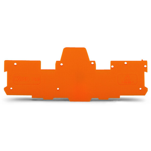 Separator plate, 1.1 mm thick, oversized, orange