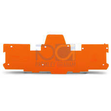 Seperator plate, 1.1 mm thick, oversized, orange