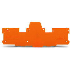 Seperator plate, 1.1 mm thick, oversized, orange