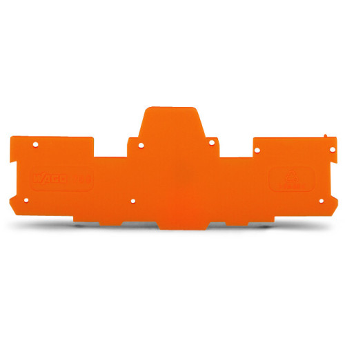 Seperator plate, 1.1 mm thick, oversized, orange