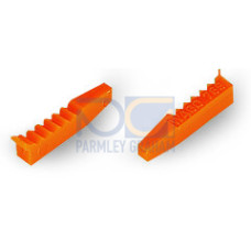 Coding pin, for coding of female plugs, for carrier terminal blocks / male connectors, orange