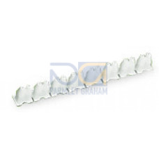 Insulation stop, 0.08 - 0.2 mm&sup2; "s" (0.14 mm&sup2; "f-st"), 8 pieces/strip, white