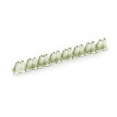 Insulation stop, 0.25 mm s, 0.14 - 0.25 mm f-st, 8 pieces/strip, light gray