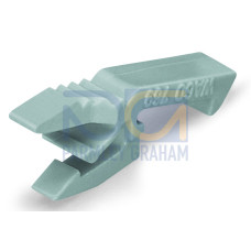 Locking lever, for female connectors, 1 part, gray