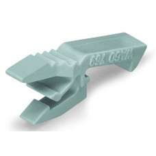 Locking lever, for female connectors, 1 part, gray