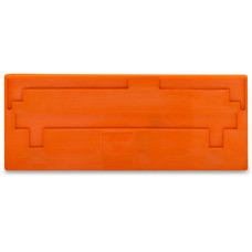 Separator plate, 2 mm thick, oversized, orange