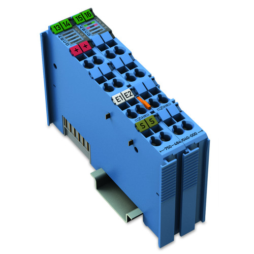 2-channel analog input, 4  20 mA HART, Intrinsically safe, blue