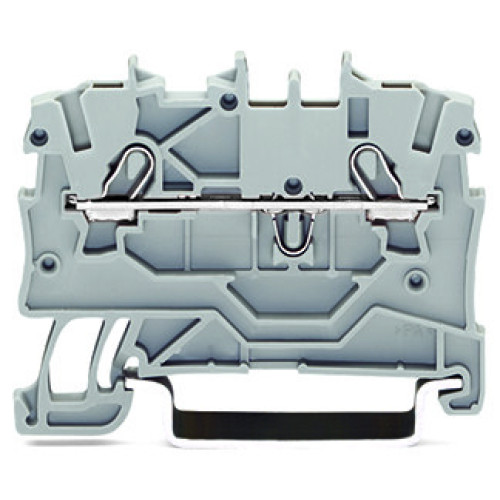 2-conductor through terminal block, 1 mm&sup2;, suitable for Ex e II applications, orange