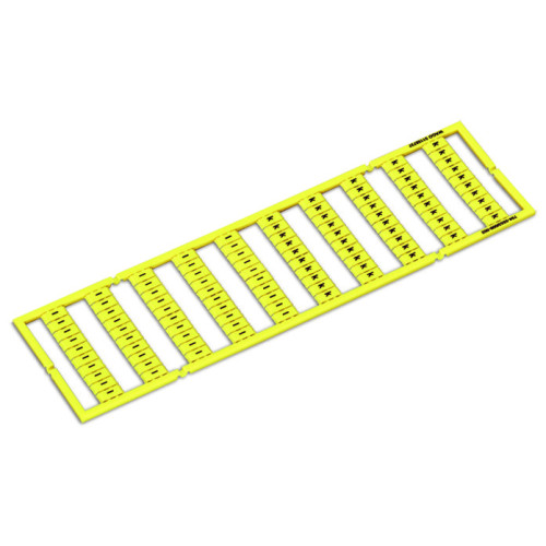 WMB marking card, as card, MARKED, yellow