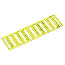 WMB Multi marking system; Horizontal marking; k/l (each 50); for terminal block width 5 - 17.5 mm; stretchable 5 - 5.2 mm; 10 strips with 10 markers per card; Same letters/symbols each strip