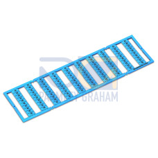 WMB marking card, as card, MARKED, blue