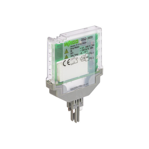 Relay module, Nominal input voltage: 24  230 V AC/DC, 1 break contact