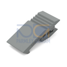 Locking lever, for female connectors, 1 part, gray