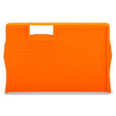 Seperator plate, 2 mm thick, oversized, orange