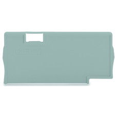 Seperator plate, 2 mm thick, oversized, gray
