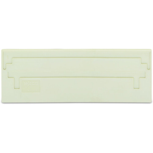 Separator plate, 2 mm thick, oversized, light gray