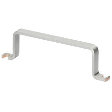 U-shaped busbar, Cu 10 mm x 3 mm, for 8 I/O, suitable for 750 Series I/O modules, silver-colored